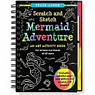 Mermaid Adventure Scratch and Sketch Trace-Along