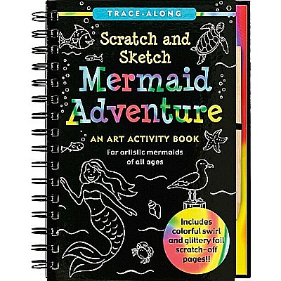 Mermaid Adventure Scratch and Sketch: An Art Activity Book for Artistic Mermaids of All Ages (Art, Activity Kit)