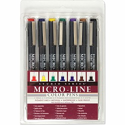 Studio Series Colored Micro-Line Pen Set (Set Of 7)