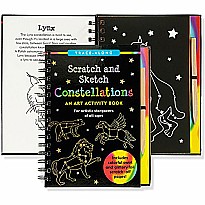 Constellations Scratch & Sketch (Art, Activity Kit) (Trace-Along Scratch and Sketch)