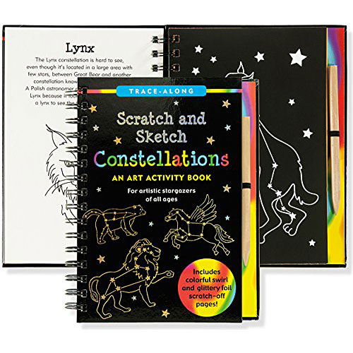 Constellations Scratch & Sketch (Art, Activity Kit) (Trace-Along Scratch  and Sketch) - The Village Toy Store