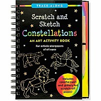 Constellations Scratch & Sketch Activity Book