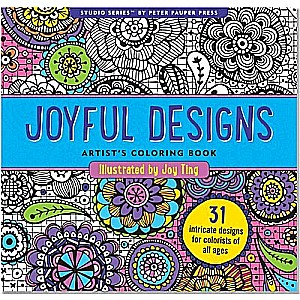 Joyful Designs Artist'S Coloring Book
