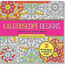 Artist's Coloring Book- Kaleidoscope Designs
