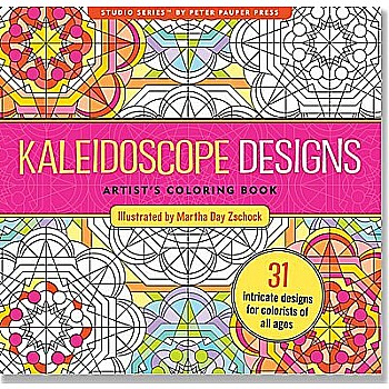 Kaleidoscope Designs Artist's Coloring Book