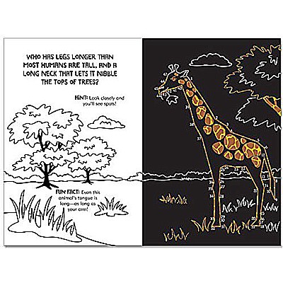 Dot-to-Dot Animals Scratch & Sketch (Trace-Along)
