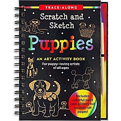 Scratch & Sketch Puppies (Trace-Along)
