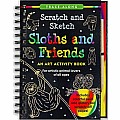 Scratch & Sketch Sloths & Friends (Trace-Along)