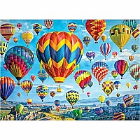 Balloons In Flight 1000 Piece Jigsaw Puzzle