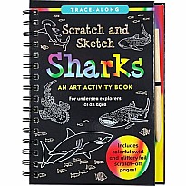 Scratch & Sketch Sharks (Trace-Along)