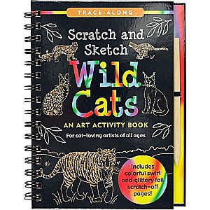 Scratch & Sketch Wild Cats (Trace-Along)