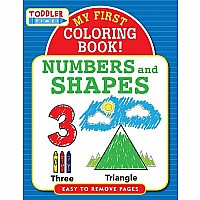 My First Coloring Book! Numbers & Shapes