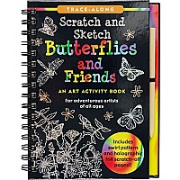 Scratch & Sketch Butterflies & Friends (Trace-Along)