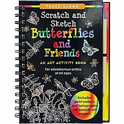 Scratch & Sketch Butterflies & Friends (Trace-Along)