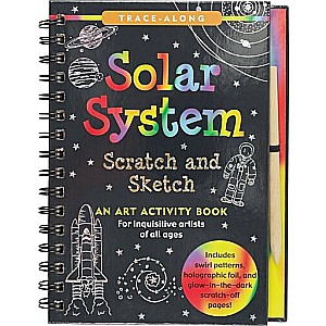 Scratch & Sketch Solar System (Trace-Along)
