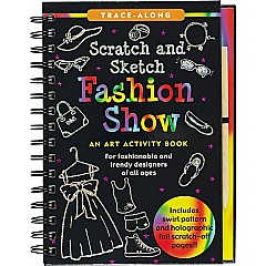 Scratch & Sketch Fashion Show (Trace-Along)