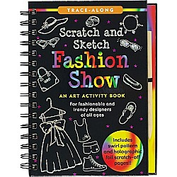 Scratch & Sketch Fashion Show (Trace-Along)