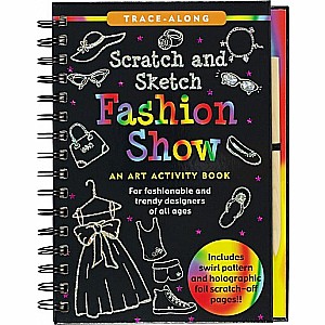 Scratch & Sketch Fashion Show (Trace-Along)