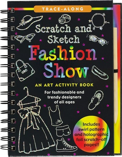 Scratch & Sketch Fashion Show (Trace-Along)