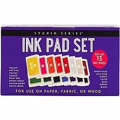 Studio Series Ink Pad Set (15 Colors)
