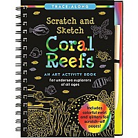 Scratch & Sketch Coral Reefs (Trace Along)