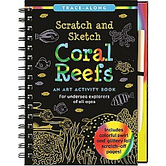 Scratch & Sketch Coral Reefs (Trace Along)