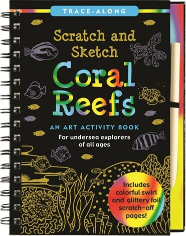 Scratch & Sketch Coral Reefs (Trace Along)