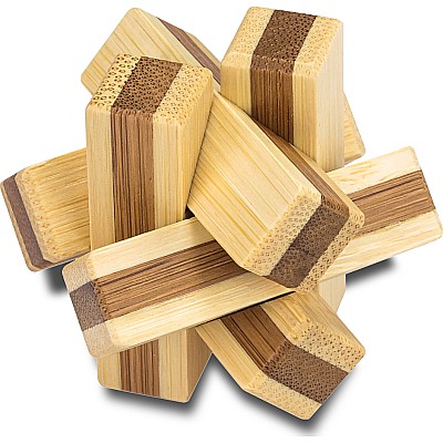 Jungle Jumble (Mini) - assembly puzzles from bamboo