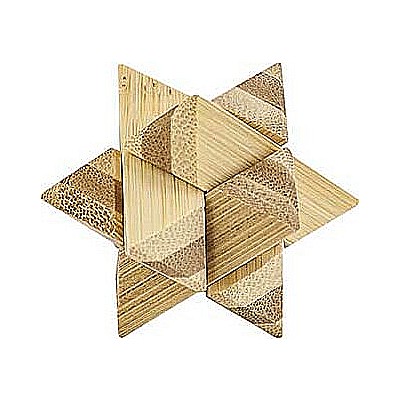 The Splinter (Mini) - assembly puzzles from bamboo