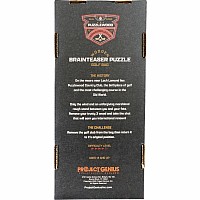 Heritage Wooden Golf Bag Puzzle