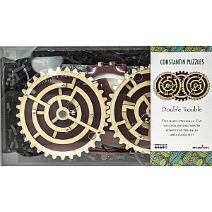 Double Trouble wooden puzzle