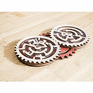 Double Trouble wooden puzzle
