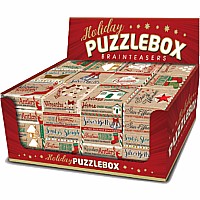 Holiday Themed Puzzlebox (Yule Log)