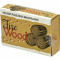 Holiday Themed Puzzlebox (Fire Wood)