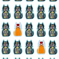 Cool Cats in Silly Hats