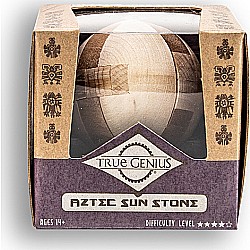 Aztec Sun Stone - mini wooden puzzle