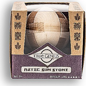 Aztec Sun Stone - Mini Wooden Puzzle