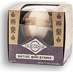 Aztec Sun Stone - mini wooden puzzle