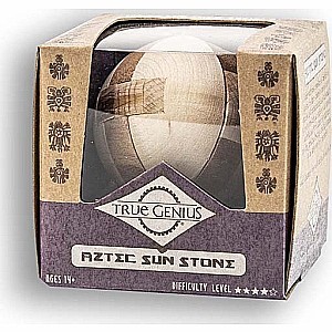 Aztec Sun Stone - Mini Wooden Puzzle