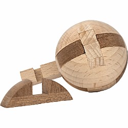 Aztec Sun Stone - mini wooden puzzle