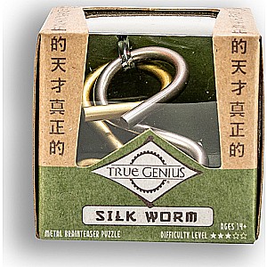 Silk Worm - Metal Disentanglement Puzzle