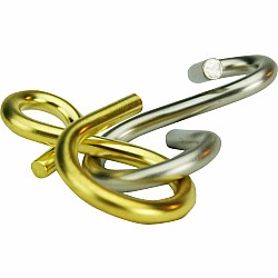 Silk Worm - metal disentanglement puzzle