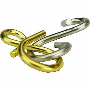 Silk Worm - Metal Disentanglement Puzzle