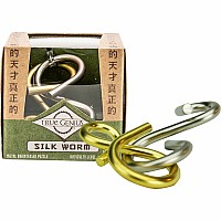 Silk Worm - metal disentanglement puzzle