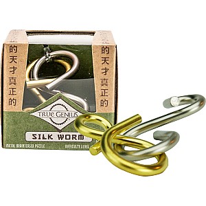 Silk Worm - Metal Disentanglement Puzzle