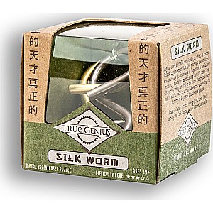 Silk Worm - Metal Disentanglement Puzzle