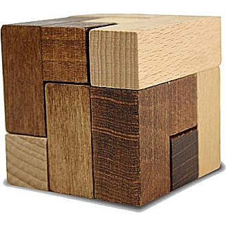 Roman Bricks - wooden assembly puzzle