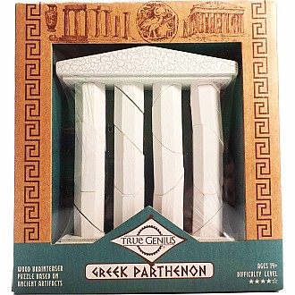 Greek Parthenon - brainteaser puzzle