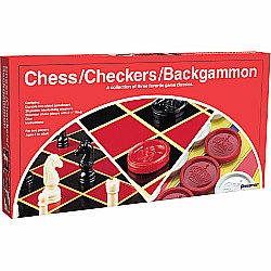 Checkers/ Chess/ Backgammon