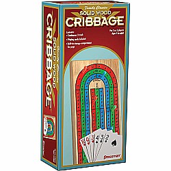 Folding Cribbage W/Cards In Box Sleeve